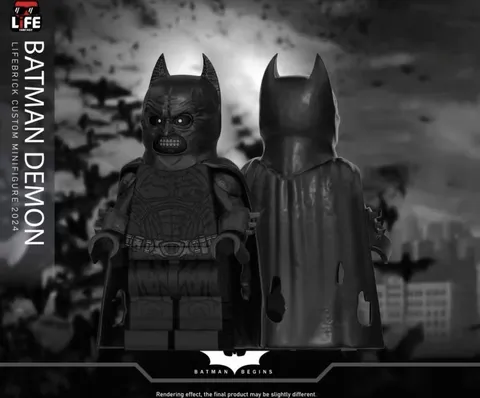 LEGO Dc Superheroes Batman Demon custom minifigure by Life