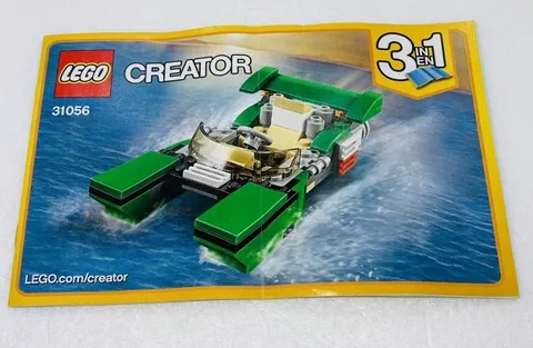 2017 LEGO CREATOR Water Craft Instruction Booklet 31056 P2