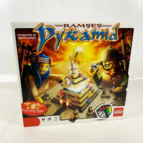 LEGO Ramses Pyramid 3843 Board Game w/ Building Instructions but No Game Guide