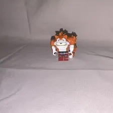 LEGO Chima Minifigure w/ Lion Head Armor Orange Hair Mane Red Legs Age 5+