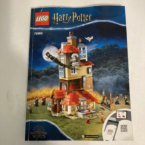 lego harry potter #75980 wizarding world instruction manual
