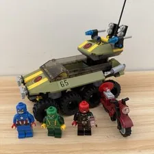 LEGO 76017 Marvel Super Heroes Avengers Captain America vs Hydra 100% Complete