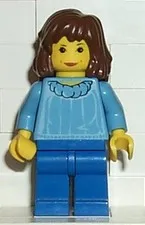 LEGO® Minifigure Harry Potter hp001 Hermione Granger Medium Blue Torso Blue Legs