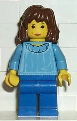 LEGO® Minifigure Harry Potter hp001 Hermione Granger Medium Blue Torso Blue Legs