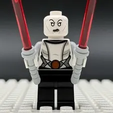 LEGO Star Wars Asajj Ventress Minifigure sw0615 White Torso Clone Wars