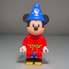 Disney 100 LEGO MiniFigures Sorcerer Mickey Mouse Figure Toy Lego Man Fig