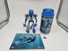 LEGO BIONICLE: Gali Nuva (8570) w Canister and Manual COMPLETE