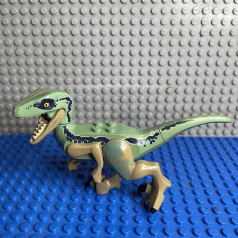 Lego Jurassic World Raptor Velociraptor Dinosaur Blue 75928 75930 Minifigure