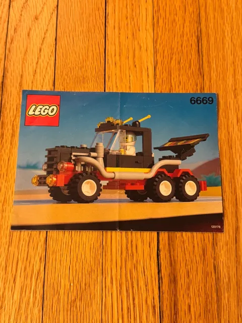 Lego Town Diesel Daredevil (6669) Instruction Booklet Only
