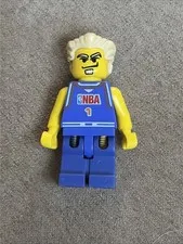 LEGO Minifigure NBA Basketball Player Purple Jersey Number 1