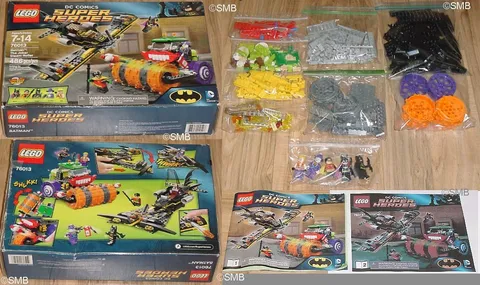 Lego Super Heroes Batman: The Joker Steam Roller Set 76013 Complete with Box