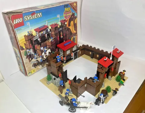 LEGO Western 6769 Fort Legoredo COMPLETE Box Instructions Vintage 1997