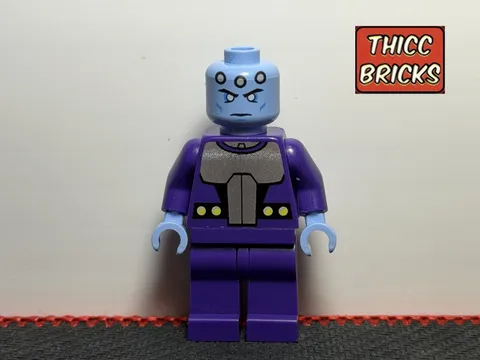 Lego Superman The Animated Series Brainiac Custom Classic Style Minifigure