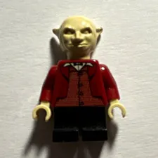 LEGO Minifigure Vampire/Dracula Monster Figure Red Torso Black Legs