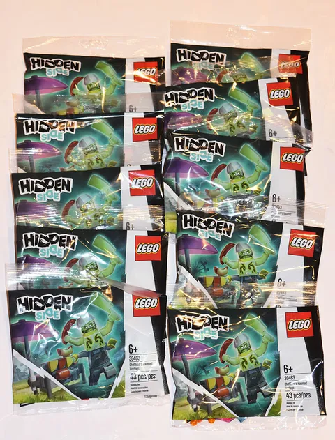 NEW LEGO 30463 Chef Enzo's Haunted Hotdogs Hidden Side NIP Party Pack of 10