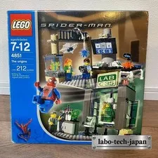 LEGO 4851 Spider-Man and Green Goblin The Origins In 2003 Marvel Block Toy w/Box