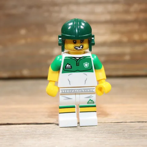 LEGO Collectible Minifigure Series 19 Rugby Player Minifigure col354