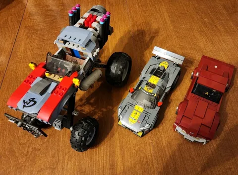 LEGO Vehicle Car Lot Chevrolet Stingray Corvette C8.R Race Buggy For Parts