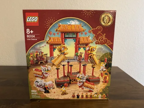 LEGO Chinese Spring Festival (80104) Lion Dance ~Brand New & Sealed~ Retired