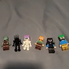 Lego Minecraft Minifigure lot
