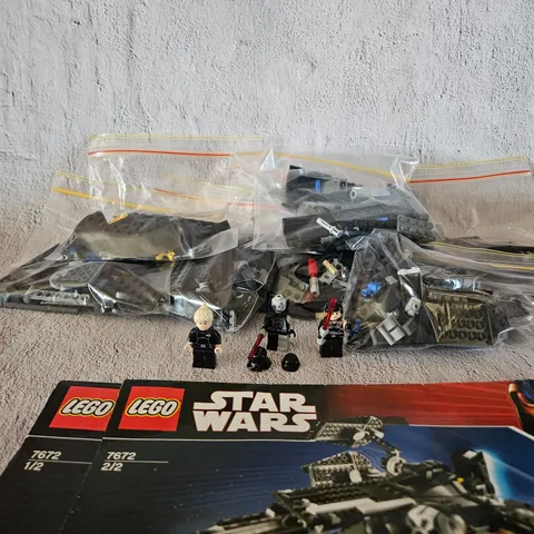 LEGO Star Wars 7672 Rogue Shadow 100% Complete w/ Minifigures & Instructions
