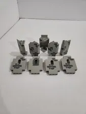 LEGO Castle Wall Corner Printed Bricks Lot of 9 Gray 