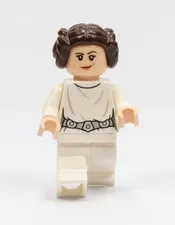 LEGO Star Wars Princess Leia 75159 UCS Death Star White Dress Minifigure sw1036