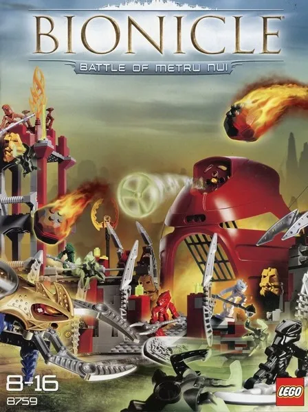 BIONICLE BATTLE OF METRU NUI - LEGO 8759 - ASSEMBLY MANUAL ONLY