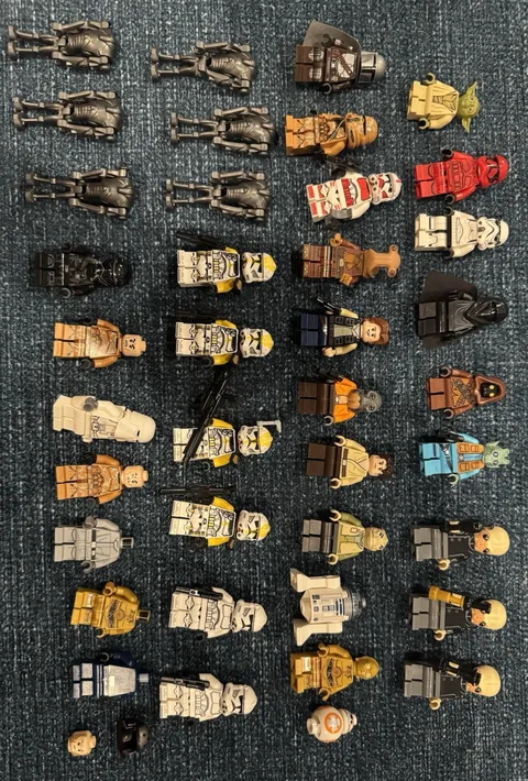 LEGO Star Wars Figures From The UCS Mos Eisley Cantina + Extra Good Figs/Pieces
