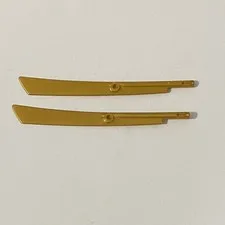 Lego 98137 Gold Replacement Parts Pieces Lot of 2