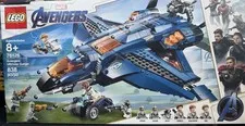 LEGO Marvel Avengers Ultimate Quinjet 76126 838 pcs Rocket Hawkeye Box 8+