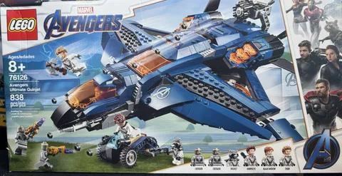 LEGO Marvel Avengers Ultimate Quinjet 76126 838 pcs Rocket Hawkeye Box 8+
