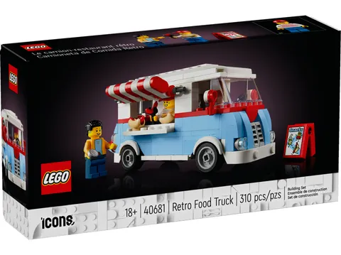 LEGO 40681 Icons Retro Food Truck Exclusive Limited Edition - BRAND NEW