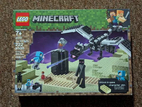LEGO Minecraft: The End Battle (21151) BRAND NEW / NEVER OPENED