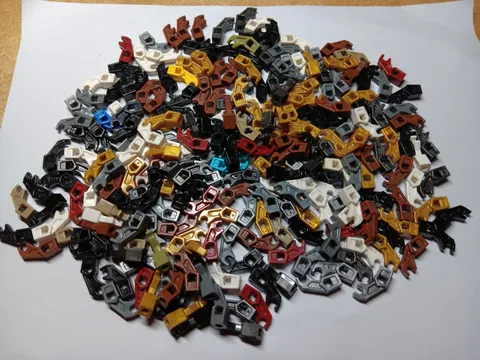 LEGO BULK LOT 240 MECHANICAL ARM EXOFORCE BIONICLE MIXED COLORS #98313