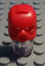 lego headgear mask red