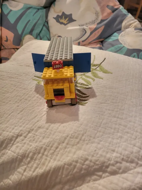 Legos #333 1967 Blue Transport Box Truck (Only)