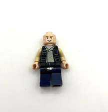 LEGO Han Solo Minifigure Star Wars 75003 10236 sw0451 CMF Rare Retired No Hair