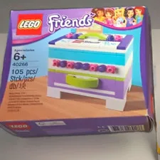 LEGO Friends Storage Box 40266 Building Toy Set 105 pcs Ages 6+