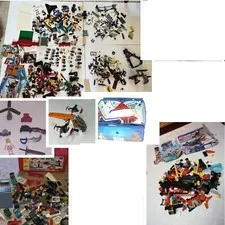 HUGE Lego Lot Star Wars Bin Brickmaster Bionicle Red tub Mixed Parts, MINIFIGURE
