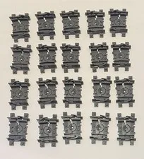 Lego Flexible Train Track x 20 Dark Bluish Gray 88492c00