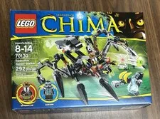LEGO LEGENDS OF CHIMA 70130 Sparratus' Spider Stalker. New. Sealed.