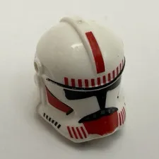 LEGO Star Wars part 2019pb08 - Clone Trooper phase2 w/ holes, red - 1pc