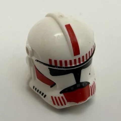 LEGO Star Wars part 2019pb08 - Clone Trooper phase2 w/ holes, red - 1pc