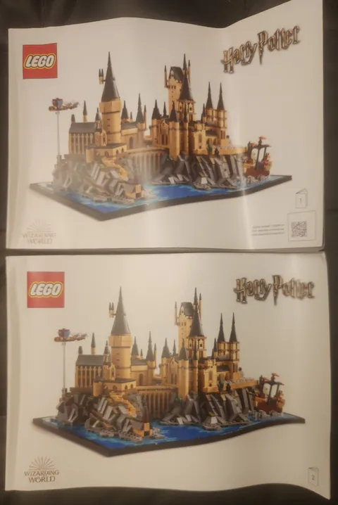 LEGO Harry Potter Hogwarts Castle Illustrated Instruction MANUAL ONLY