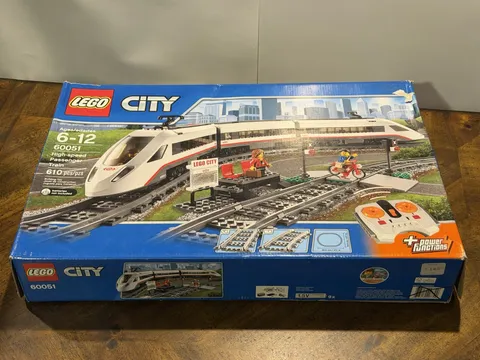 LEGO CITY: High-speed Passenger Train (60051)-Brand New Set - Worn Box
