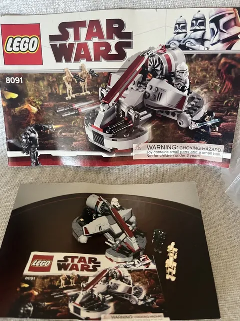 lego star wars republic swamp speeder 8091