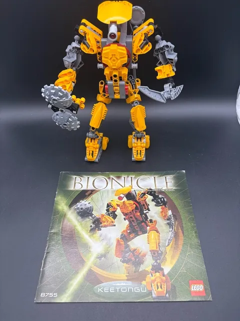 LEGO BIONICLE: Keetongu (8755) Complete W/ Instructions - NO BOX!