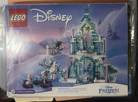LEGO Disney Princess Elsa's Sparkling Ice Castle 41062 Instruction Manual ONLY R