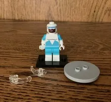 Complete Disney Lego Minifigure Frozone Incredibles Series 2 Stand Accessories